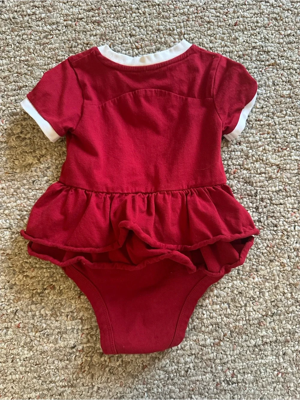 Liverpool Red and White Baby One-Piece Bodysuit